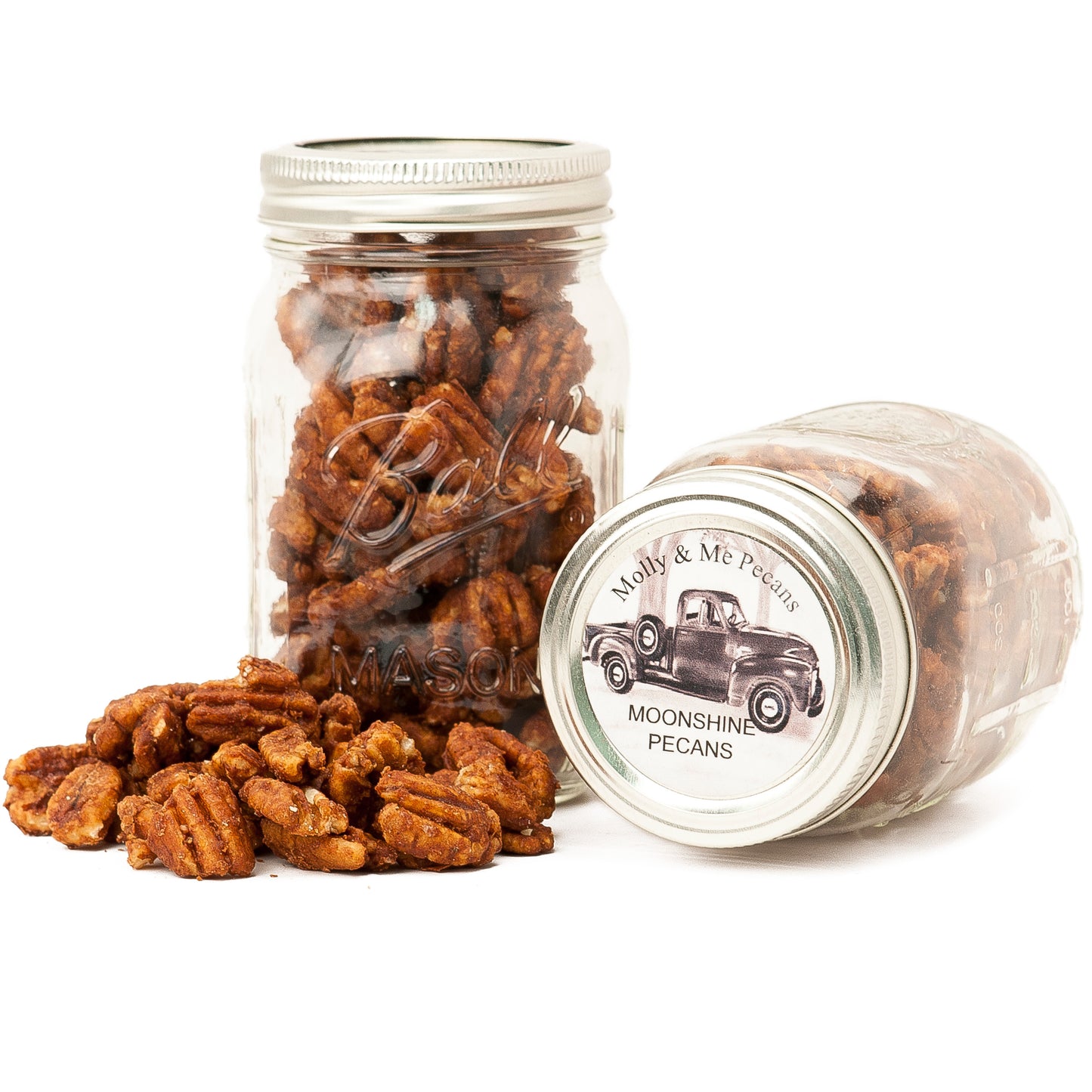 Moonshine Pecan Mason Jar
