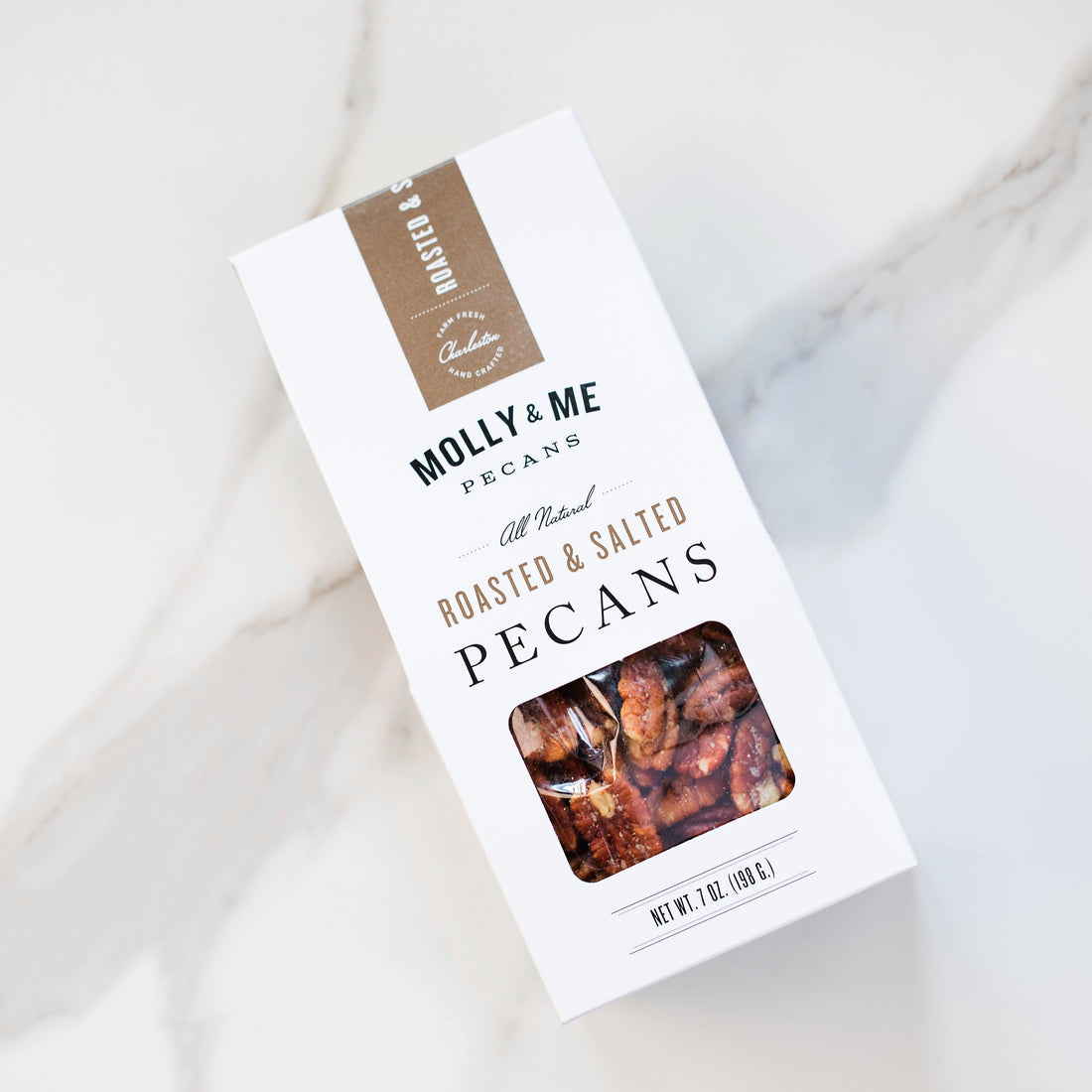 Roasted and salted pecans - heart-healthy snack for lowering cholesterol