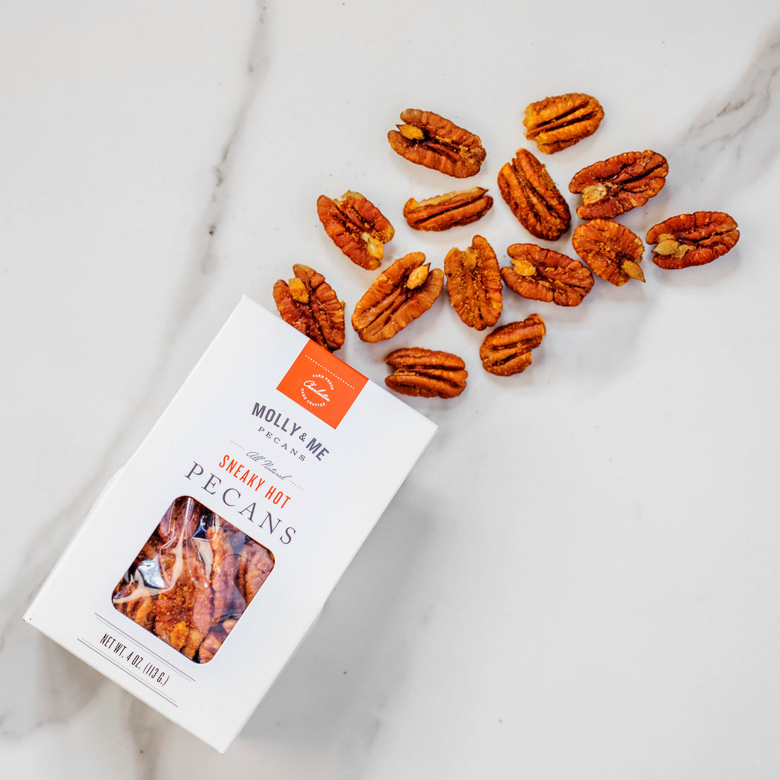 Sneaky hot spicy pecans - the sweet heat snacking trend
