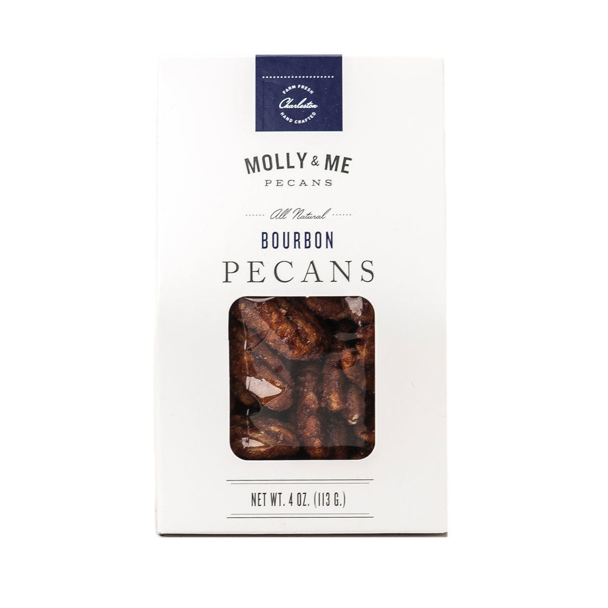 4 oz. Bourbon Pecans wedding favor box